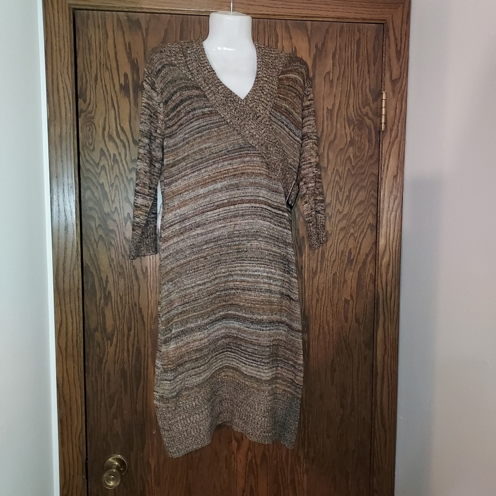 ALYX Limited Brown Sweater Dress size M
